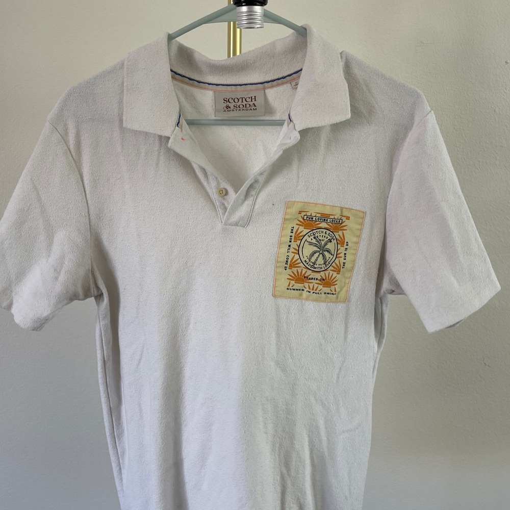 Scotch & Soda Terrycloth Polo